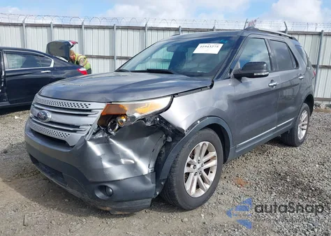 2014 Ford Explorer Xlt from USA, damaged, VIN 1FM5K7D81EGC05331